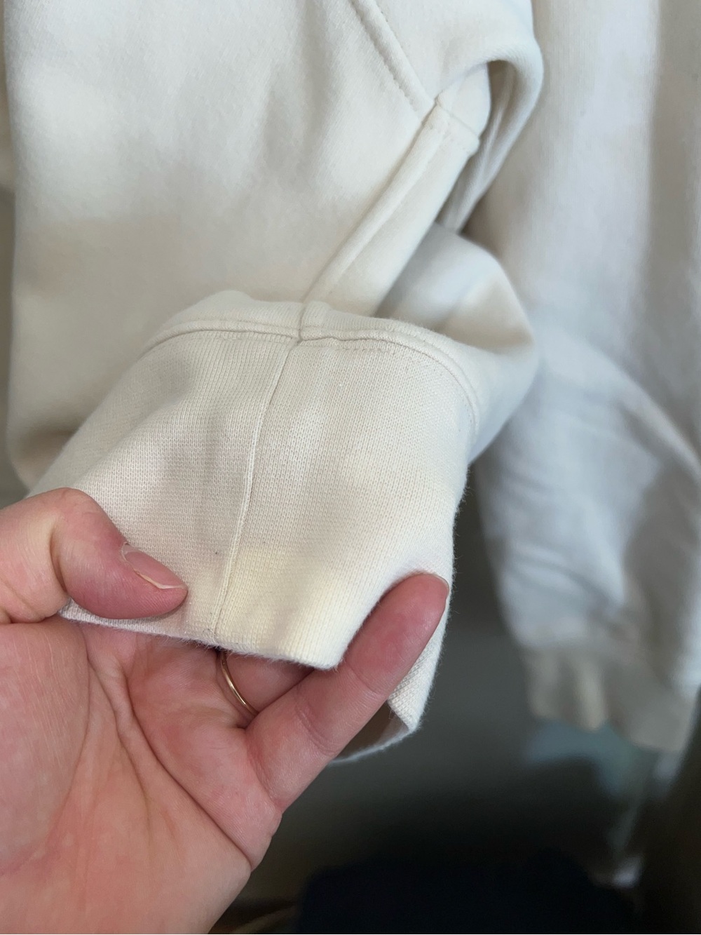 Lululemon White Opal Loungeful Hoodie - Picture 7 of 9